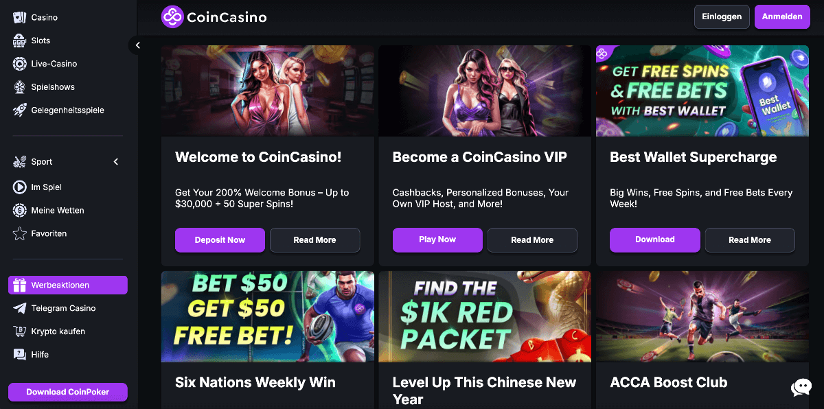 Coin Casino Gallerie